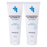 2X Bipharma Cetomacrogol vetcreme 20% 100 gr