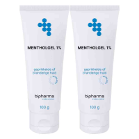 2X Bipharma Mentholgel 1% 100 gr