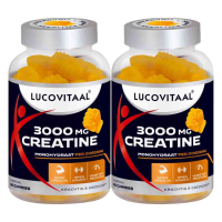 2X Lucovitaal Creatine 3000mg Gummies 60 stuks