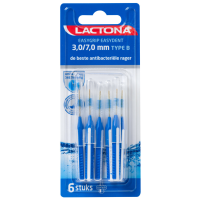 Lactona EasyGrip Ragers B Donkerblauw 3 7 mm 6 stuks