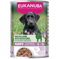 Eukanuba Hondenvoer Nat Life Care Dog Puppy Lam en Aardappel 400 gr