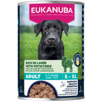 Eukanuba Hondenvoer Nat Life Care Dog Adult Lam en Aardappel 400 gr