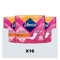 16X Libresse Maandverband Ultra Regular 16 stuks