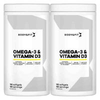 2X Body & Fit Omega 3 + Vitamine D3 180 capsules