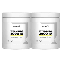 2X Body & Fit Vitamine D3   3000 IU 180 capsules