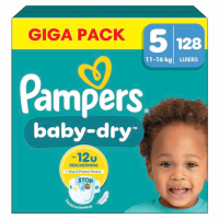 Pampers Baby Dry Luiers Maat 5 (11 16 kg) 128 stuks