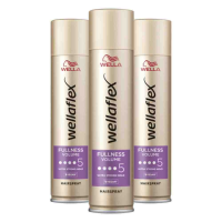 3X Wella Flex Haarspray Fullness Volume Ultra Strong 250 ml