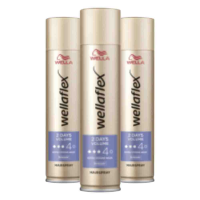 3X Wella Flex Haarspray 2 Days Volume Extra Strong 250 ml