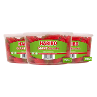 3X Haribo Aardbeien 150 stuks