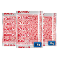 3X Haribo Frambozenhartjes 1 kg