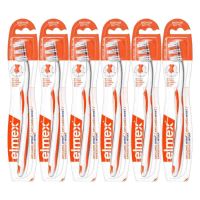 6X Elmex Tandenborstel Anti Cariës InterX Medium