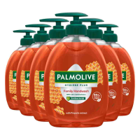 6X Palmolive Handzeep Hygiëne Plus Family 500 ml