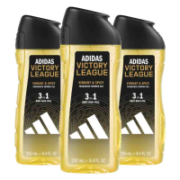 3X Adidas Shower Gel Victory League 250 ml