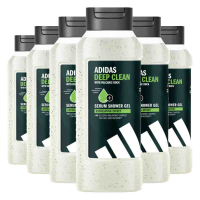 6X Adidas Shower Gel Active Skin & Mind Deep Clean 250 ml