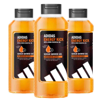 3X Adidas Shower Gel Active Skin & Mind Energy Kick M 400 ml