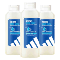 3X Adidas Serum Shower Gel Active Skin & Mind Deep Care W 400 ml