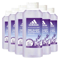 6X Adidas Shower Gel Active Skin & Mind Pre sleep Calm W 400 ml