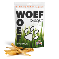 Woef Woef Hondensnack Konijnenoren Zonder Haar L 250 gr