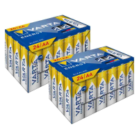 2X Varta Energy AA Cube Pack 24 stuks