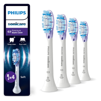 3X Philips Sonicare Opzetborstels G3 Premium Gum Care Wit HX9054/87 4 stuks