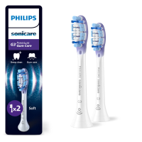 Philips Sonicare Opzetborstels G3 Premium Gum Care Wit HX9052/87 2 stuks