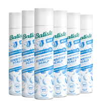 6X Batiste Droogshampoo Sensitive 200 ml