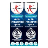 2X Lucovitaal Anti Transpirant Spray 40 ml