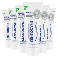 6X Sensodyne Tandpasta Repair & Protect Whitening 75 ml