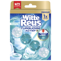 Witte Reus Toiletblok Turquoise Actief