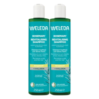 2X WELEDA Rozemarijn Revitaliserende Shampoo 250 ml