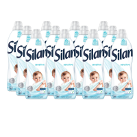 12X Silan Wasverzachter Sensitive 40 Wasbeurten 880 ml