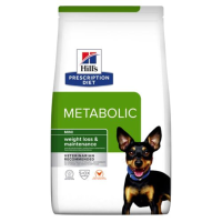 Hill's Prescription Diet Hondenvoer Droog Metabolic Mini Weight Management Kip 3 kg
