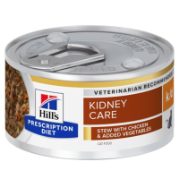 Hill's Prescription Diet Kattenvoer Nat k/d Kidney Care Stoofpotje Kip & Groenten 24 x 82 gr