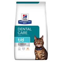 Hill's Prescription Diet Kattenvoer Droog t/d Dental Care Kip 3 kg