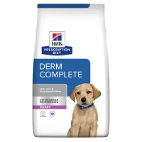 6X Hill's Prescription Diet Puppyvoer Droog Derm Complete 1,5 kg