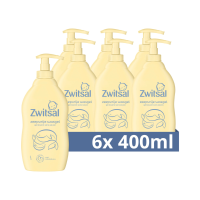 6X Zwitsal Zeepvrije Wasgel 400 ml