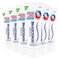 6X Sensodyne Tandpasta Gevoeligheid & Tandvlees Original 75 ml