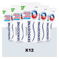 12X Sensodyne Tandpasta Gevoeligheid & Tandvlees Original 75 ml