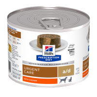 Hill's Prescription Diet Honden  en Kattenvoer Nat Urgent Care a/d Kip 12 x 200 gr