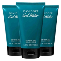 3X Davidoff Cool Water Douchegel 150 ml
