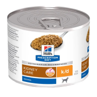 Hill's Prescription Diet Hondenvoer Nat k/d met ActivBiome+ Kidney Defense Kip 12 x 180 gr