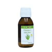 2X Norsan Omega 3 Olie Vegan 100 ml