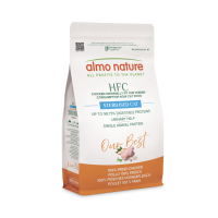 4X Almo Nature HFC Kattenvoer Droog Adult Sterilised Kip 1,2 kg