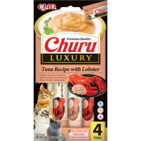 12X Ciao Kattensnack Churu Luxury Tuna & Lobster 4 x 14 gr
