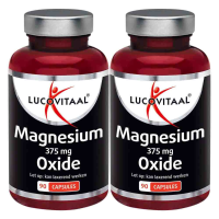 2X Lucovitaal Magnesium Oxide 375mg 90 capsules