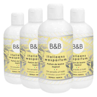 4X B&B Italiaanse Wasparfum Limited Edition Tropical 250 ml