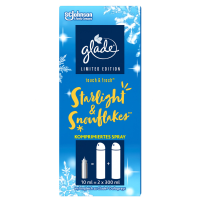 Glade Luchtverfrisser Mini Spray Navulling Starlight & Snowflakes 10 ml
