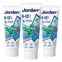 3X Jordan Tandpasta Junior 6 12 jaar 50 ml