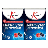 2X Lucovitaal Elektrolyten Pre Performance 10 sachets