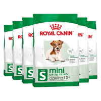 6X Royal Canin Hondenvoer Droog Mini Ageing 12+ 1,5 kg